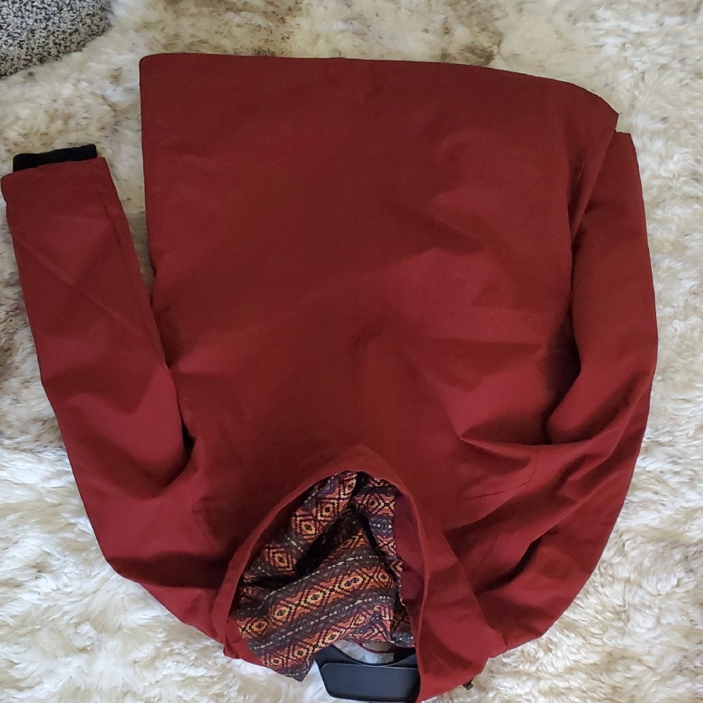 Pendleton Maroon Jacket with Geometric Lining NWT - image 5